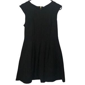 Cynthia Rowley Fit and Flare Cap Sleeve Dress Boatneck Size S